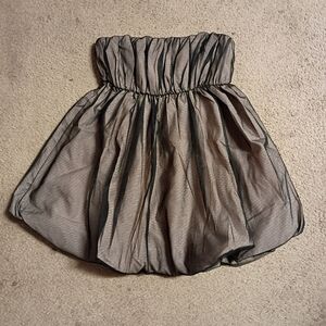 Forever 21 | Dresses | Forever 2 Black Strapless Dress | Poshmark